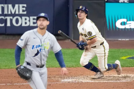 Frelick, Pratt lift Brewers to 5-4 comeback win over Rays